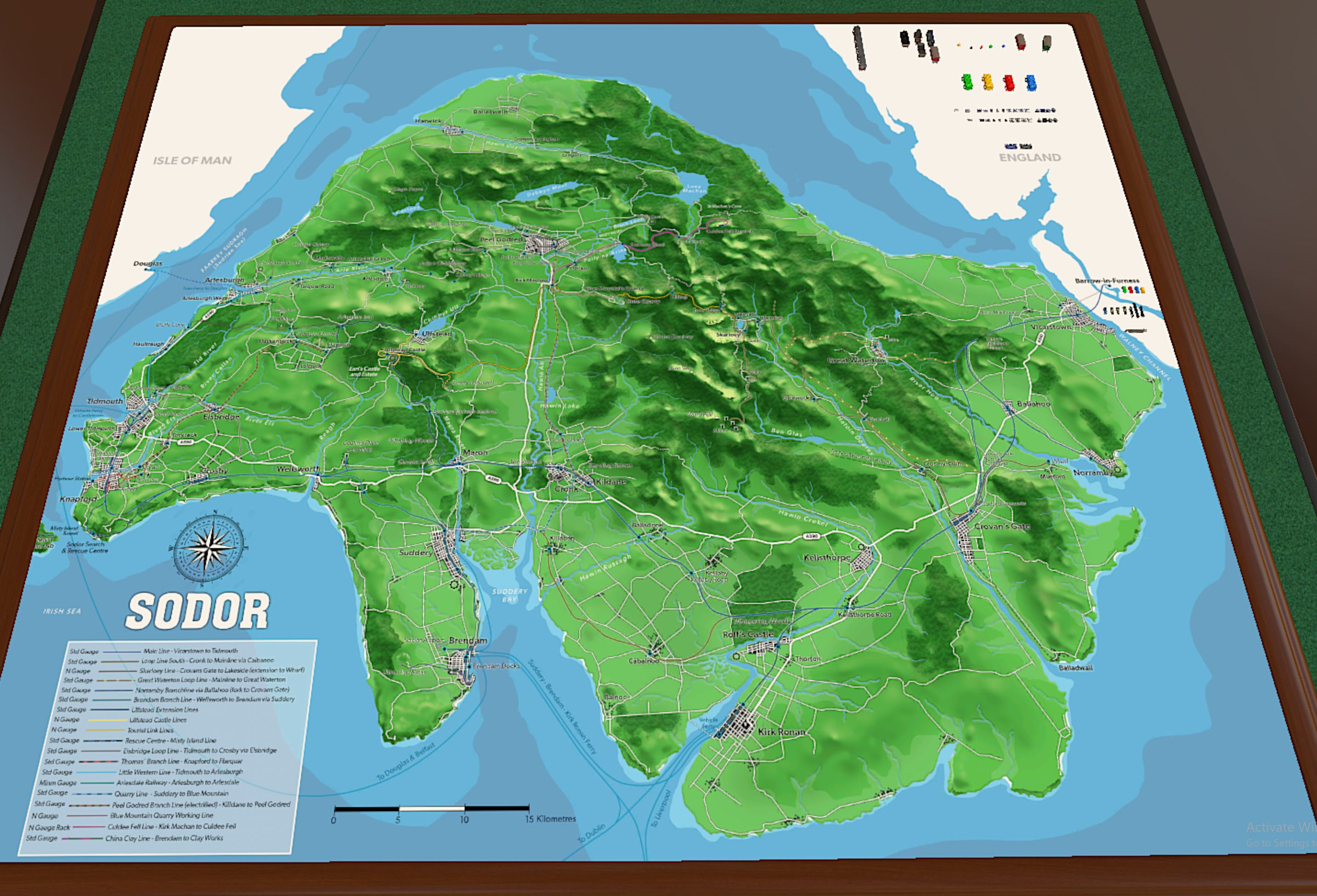 Sodor Map