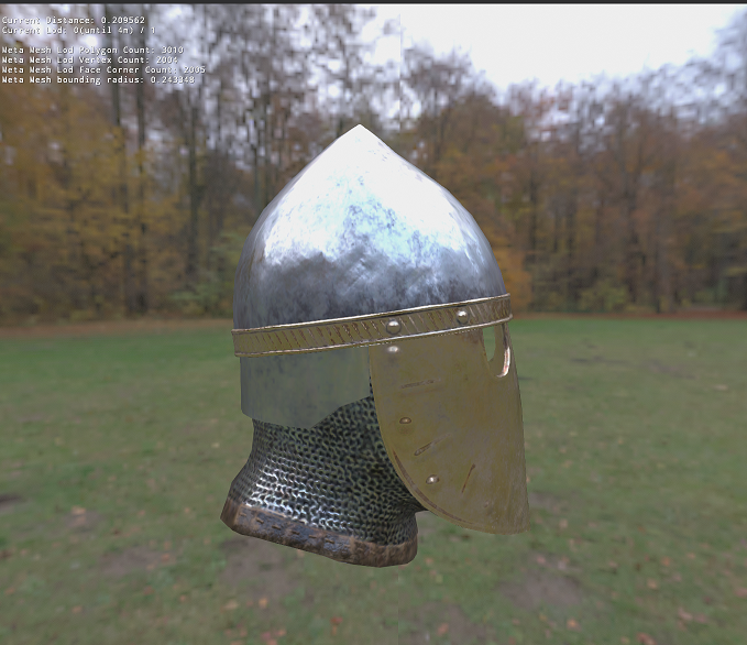 Native Faceguard Helms with Mail Coif