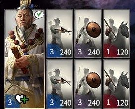 二倍骑兵人数