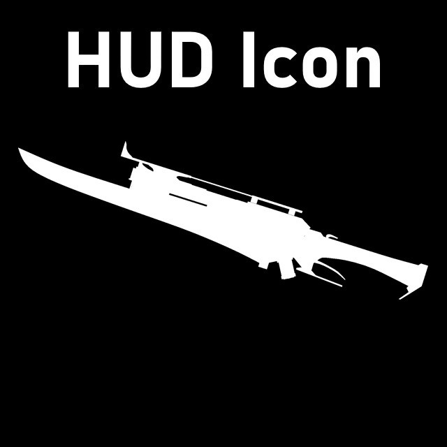 Gunblade HUD Icon (Crowbar)
