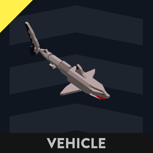Baby Megalodon (Attach Rope Anchor To Main Body)