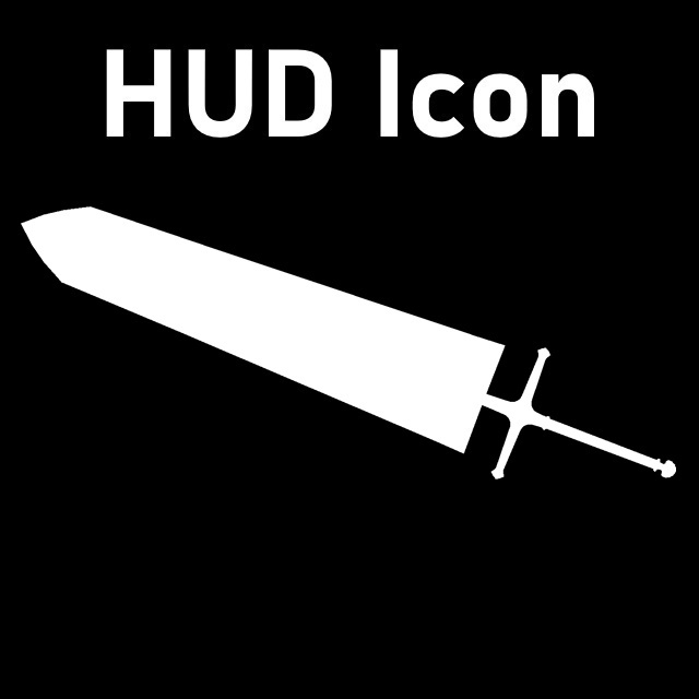 Black Clover - Demon-Dweller Sword HUD Icon (Fireaxe)
