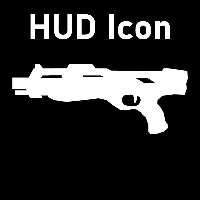 Mass Effect - M-23 Katana HUD Icon (Autoshotgun)
