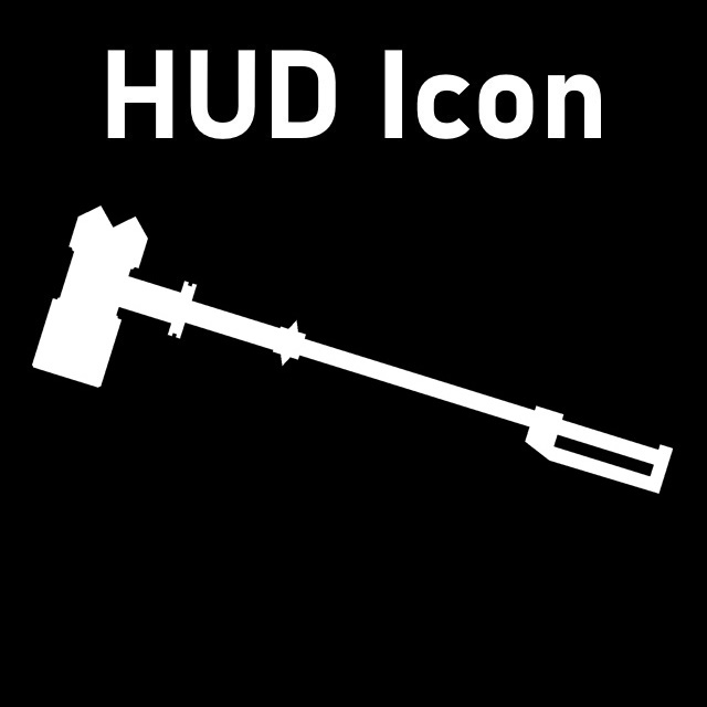 Arknights - King of Propulsion Weapon HUD Icon (Nightstick/Tonfa)