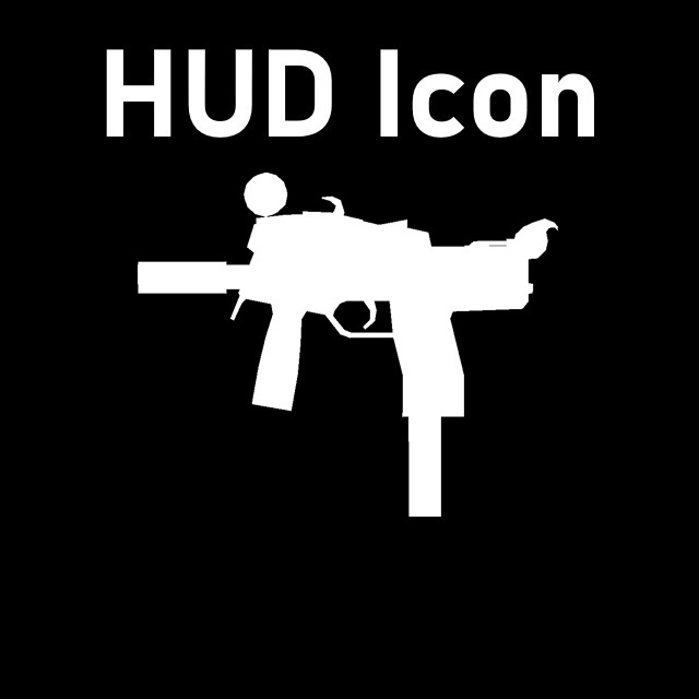 Counter-Strike Online - TMP Dragon HUD Icon (Silenced SMG)
