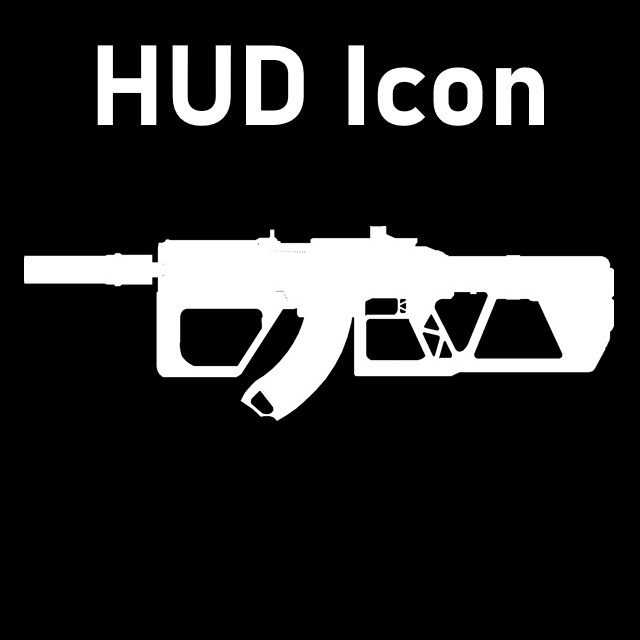 Call of Duty Online - AK47 Future Warrior Silenced HUD Icon (AK-47)
