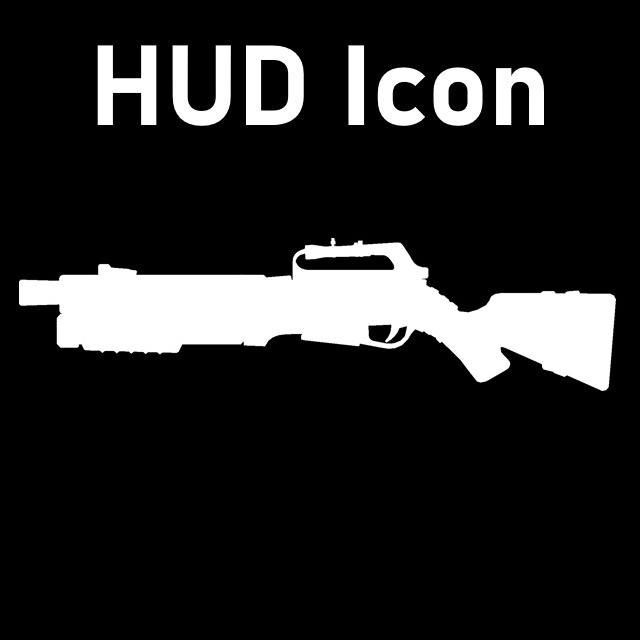 Team Fortress 2 - The Unfortunate Son HUD Icon (Pump Shotgun)
