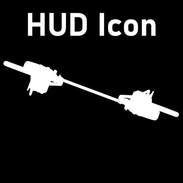 Dead Rising 2 - Paddlesaw HUD Icon (Shovel)
