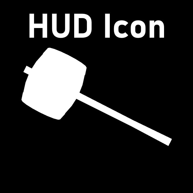 Kirby - King Dedede's Hammer HUD Icon (Fireaxe)
