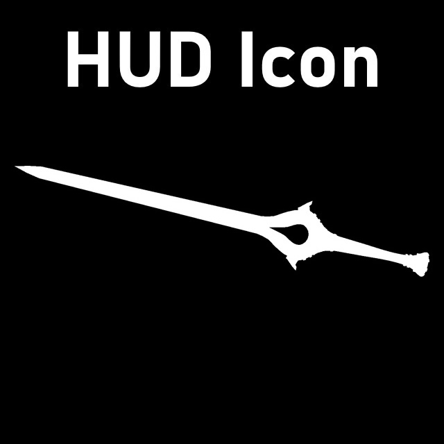 Fire Emblem: Awakening - Falchion HUD Icon (Katana)
