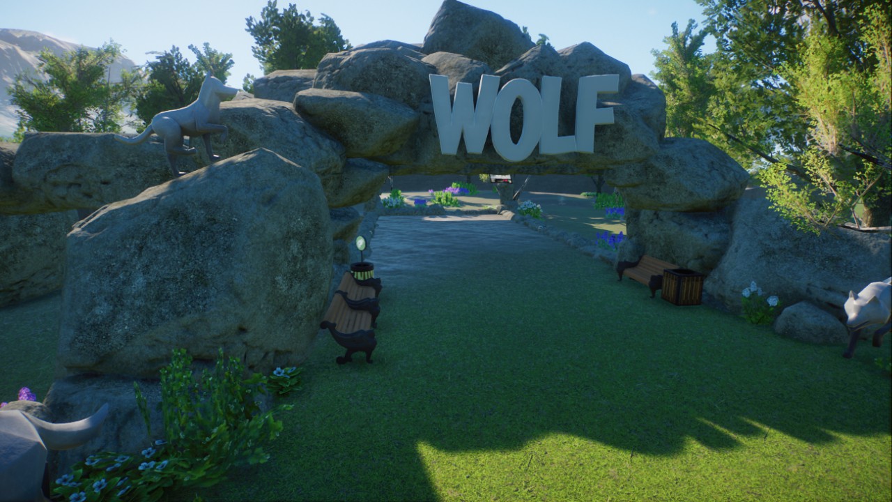 Wolf habitat