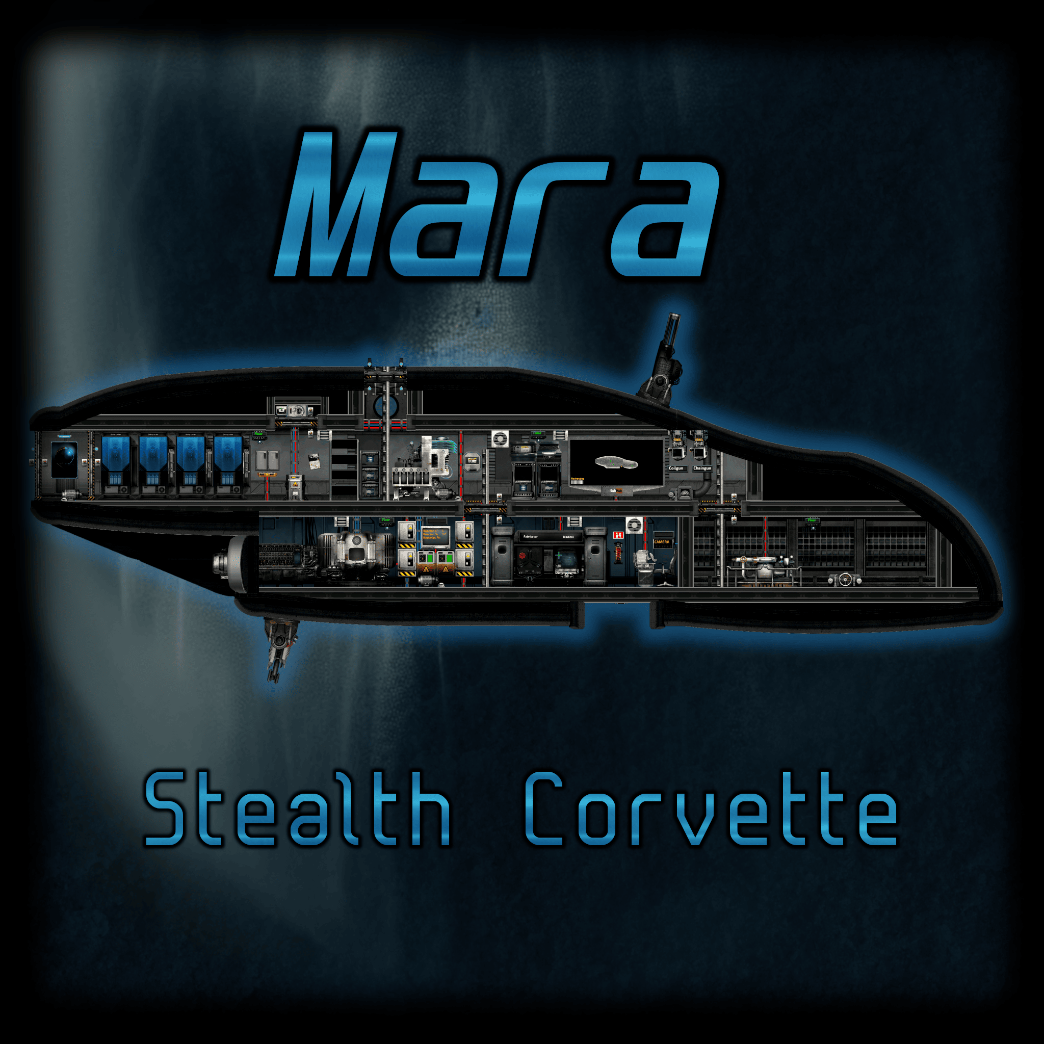 Mara Stealth Corvette – Barotrauma Mod