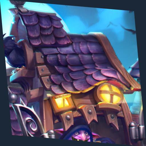Gardener of the Haunted House - roof