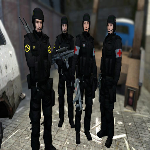 Tactical Rebel and Medic Urban Black Pack Replacements