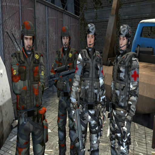 Tactical Rebel and Medic Diablos Urban Camos Replacements