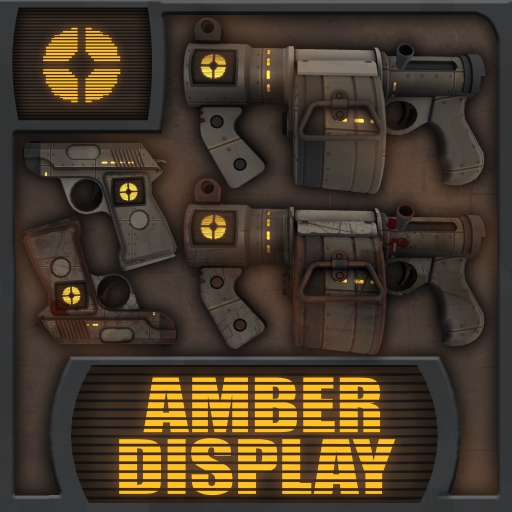 Amber Display - War Paint