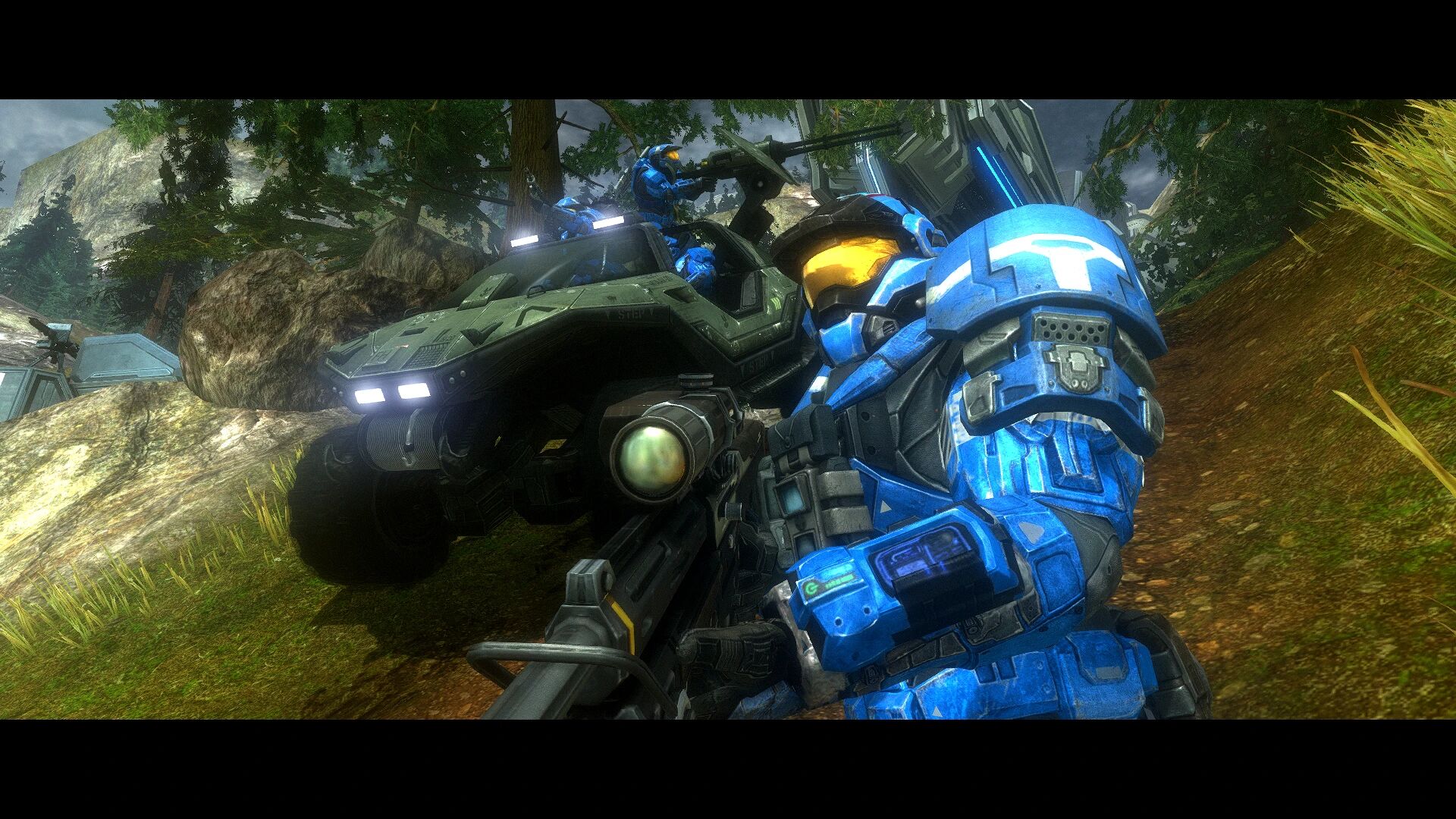 Ridgeline [FF_CTF] FIREFIGHT BOT MATCH