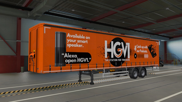 HGV1 Limited Edition Curtainsider Trailer Skin