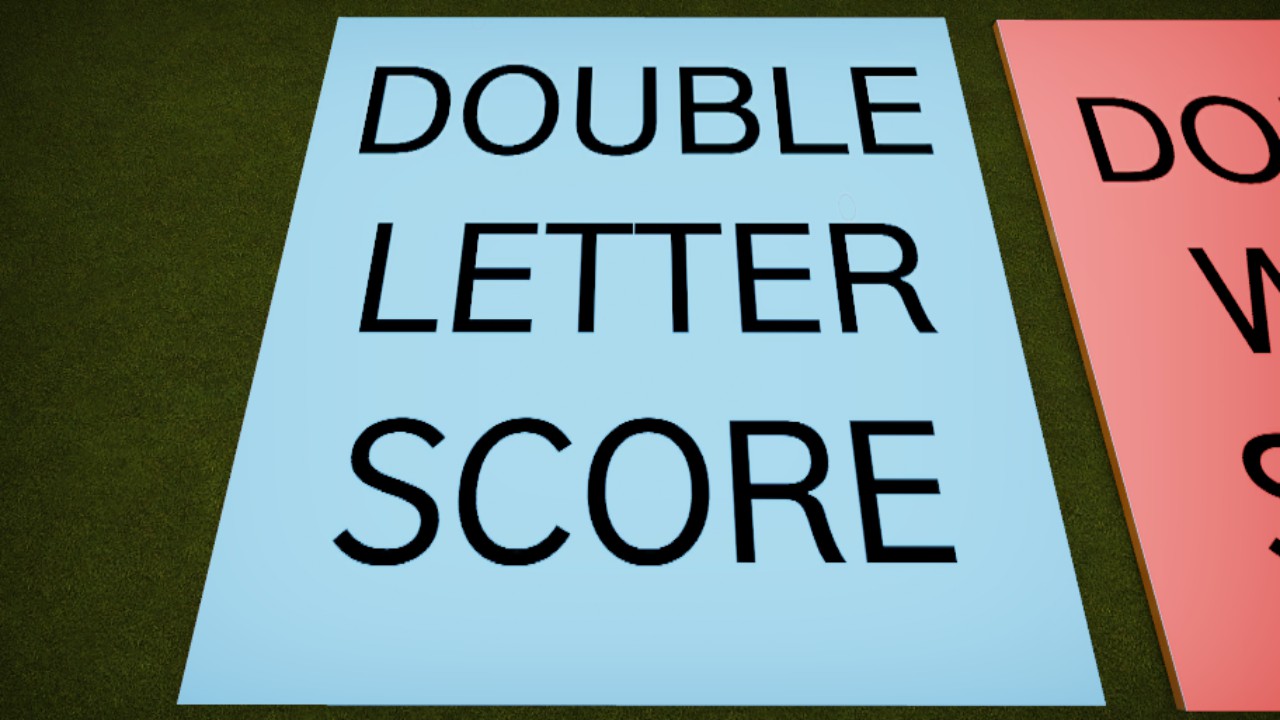 Scrabble Double Letter Score Tile