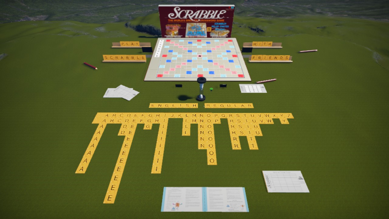 Complete Scrabble Game Set!