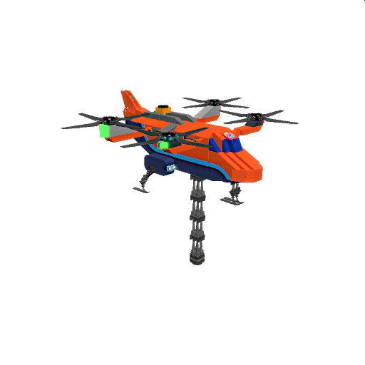 Snow Helicopter LEGO