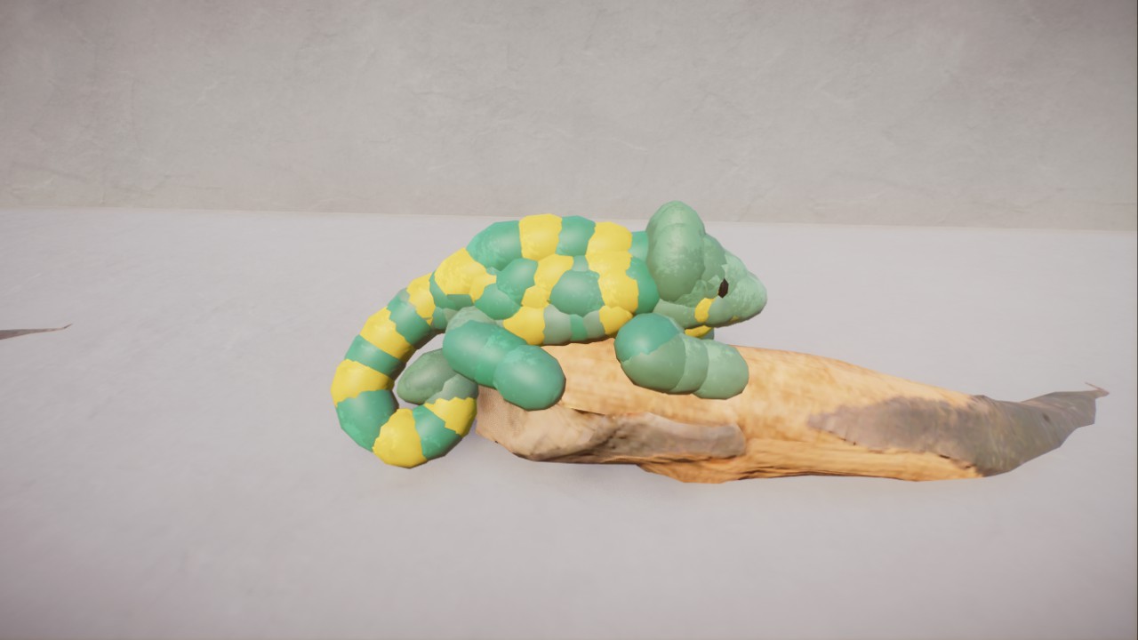 Chameleons Pack - Static Reptiles