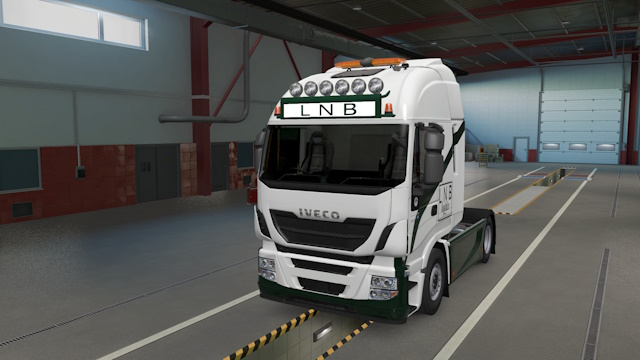 L.N.B Logistics Iveco Stralis Hi-Way Truck Skin