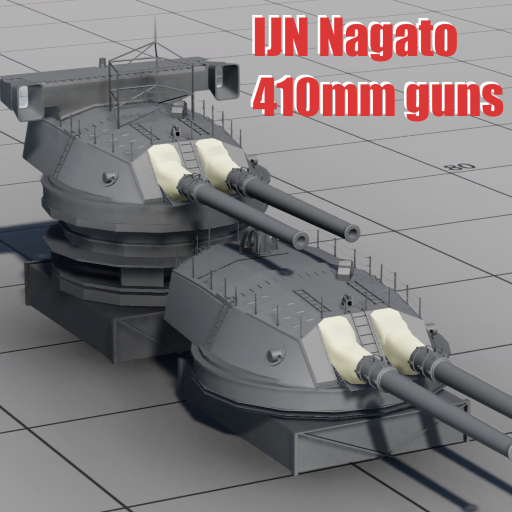 Nagato 410mm guns
