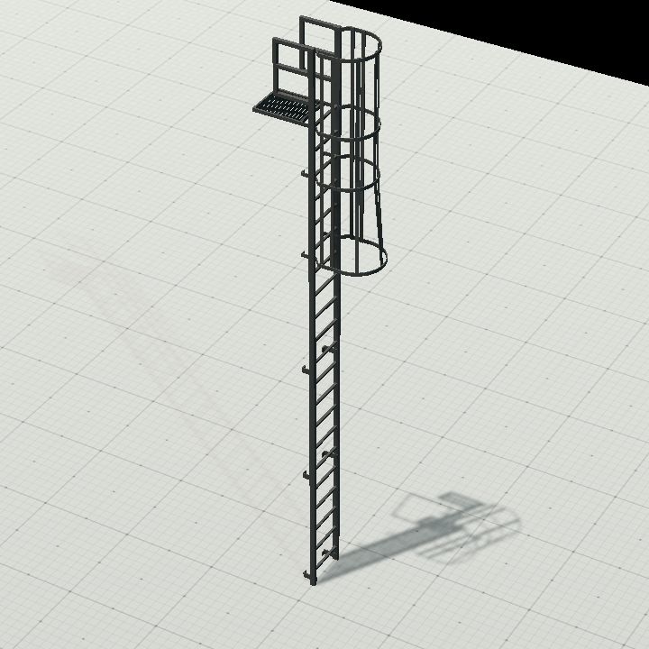 fixed ladder - V1