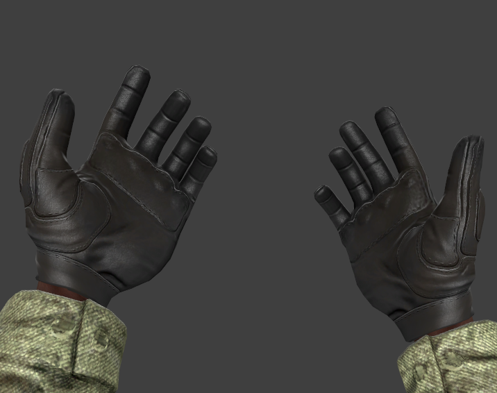 Garry's Mod Citizen Hands (BLACK + GLOVES)