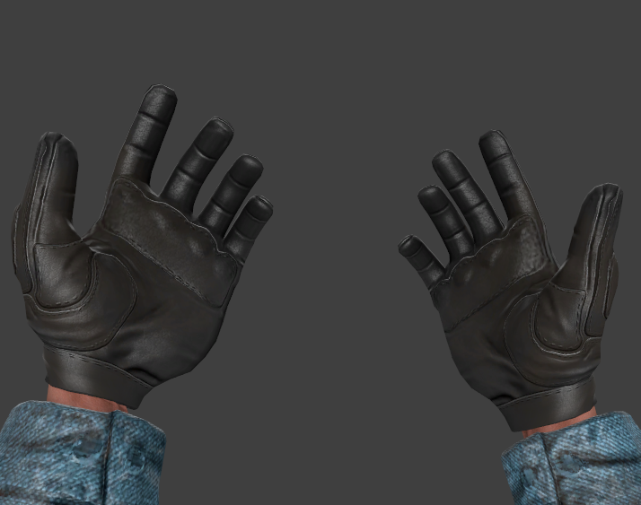 Garry's Mod Citizen Hands (WHITE + GLOVES)