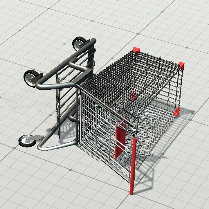 Shopping Cart - V1 - overturned