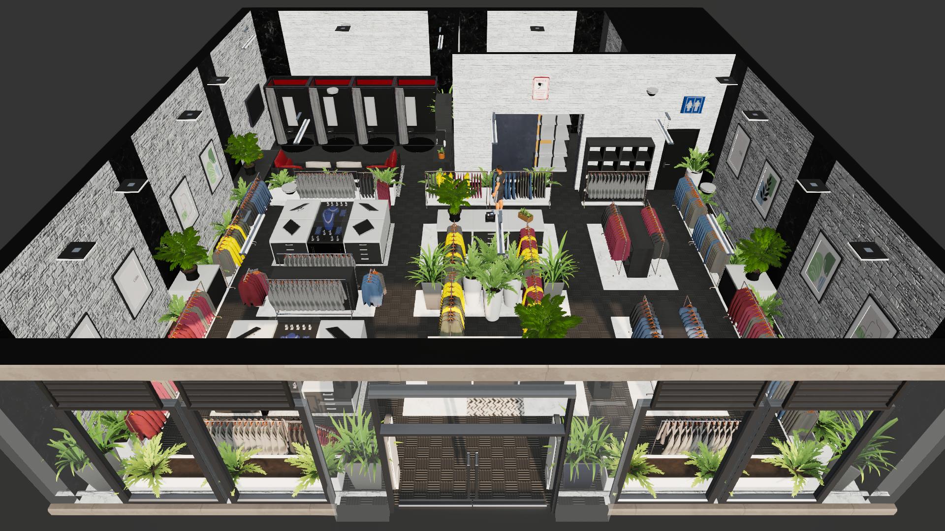 ClothingStore C1 225m2