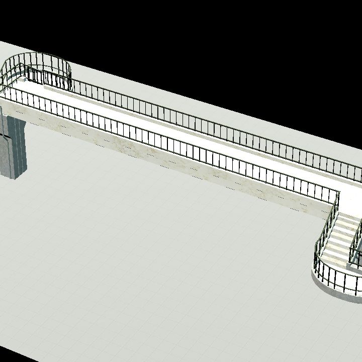 Pedestrian overpass