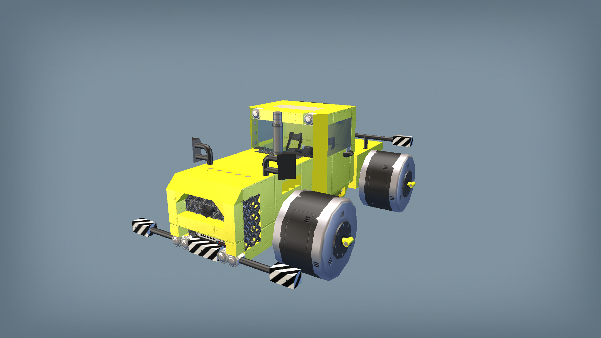 Articulated tractor 01