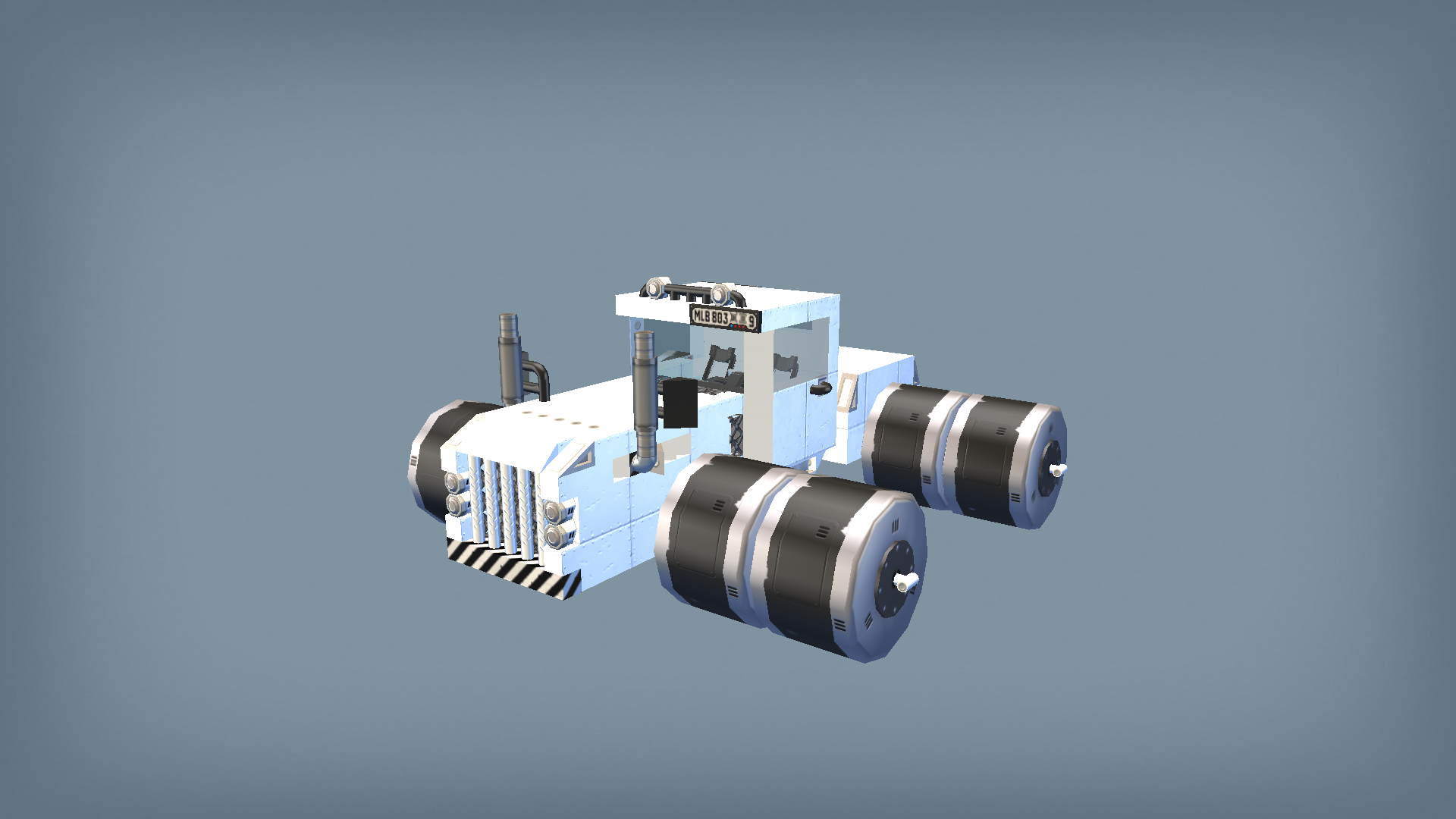 Articulated tractor 02