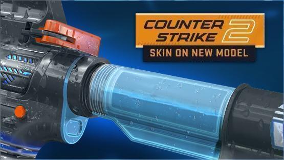 M4a1-S | Hydro Strike | Gray Stock (Reworked PBR)