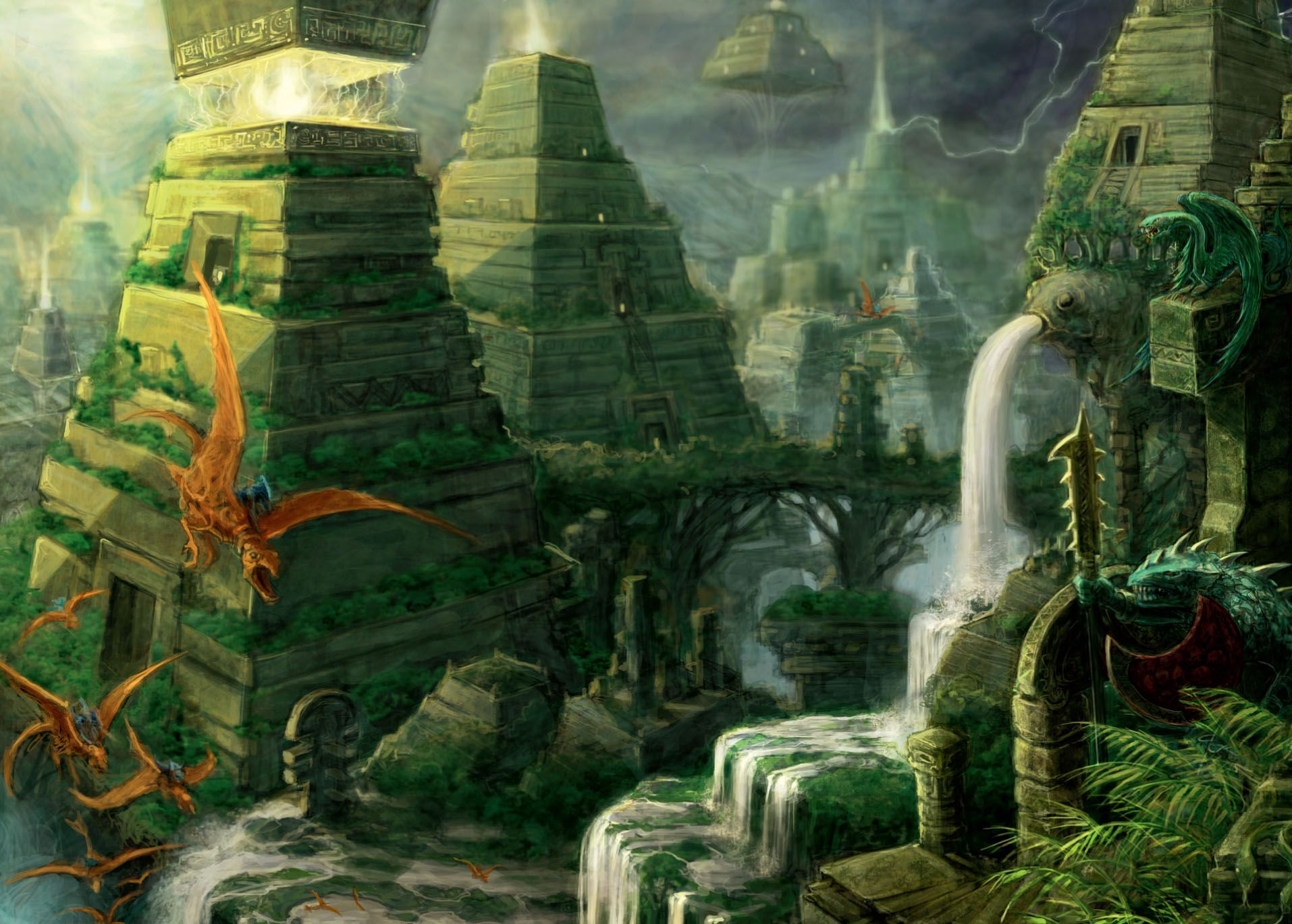 Warhammer Fantasy Conquest of Lustria