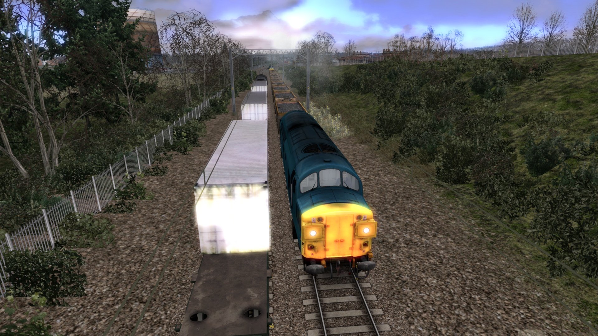 6M23 Evening Engineering Freight to Liverpool