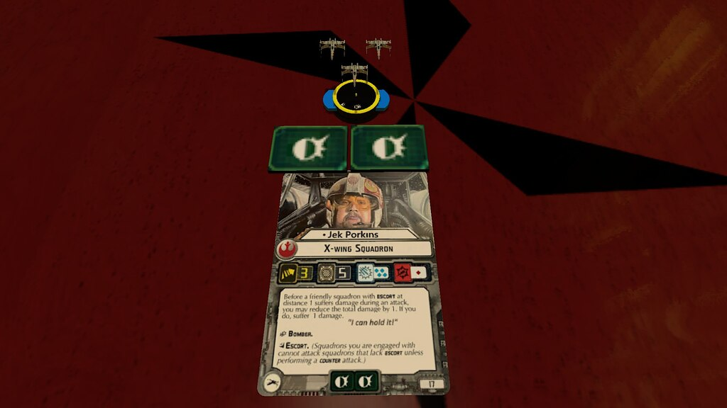 Star Wars Armada - Jek Porkins X-Wing Squadron - Homebrew