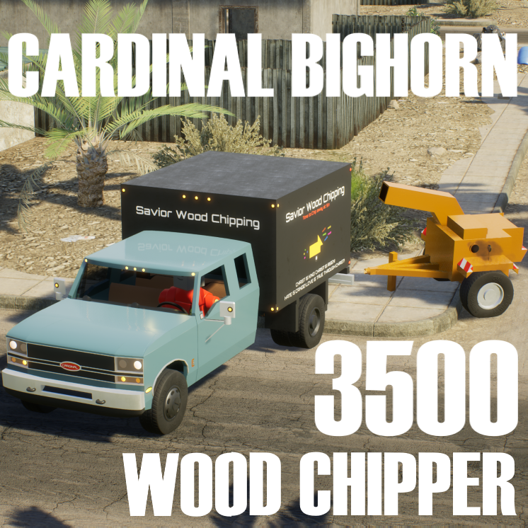 [1994-2001] Cardinal Bighorn 3500 Heavy Duty Dually Wood Chipper (RWD) (1.7+) LITE