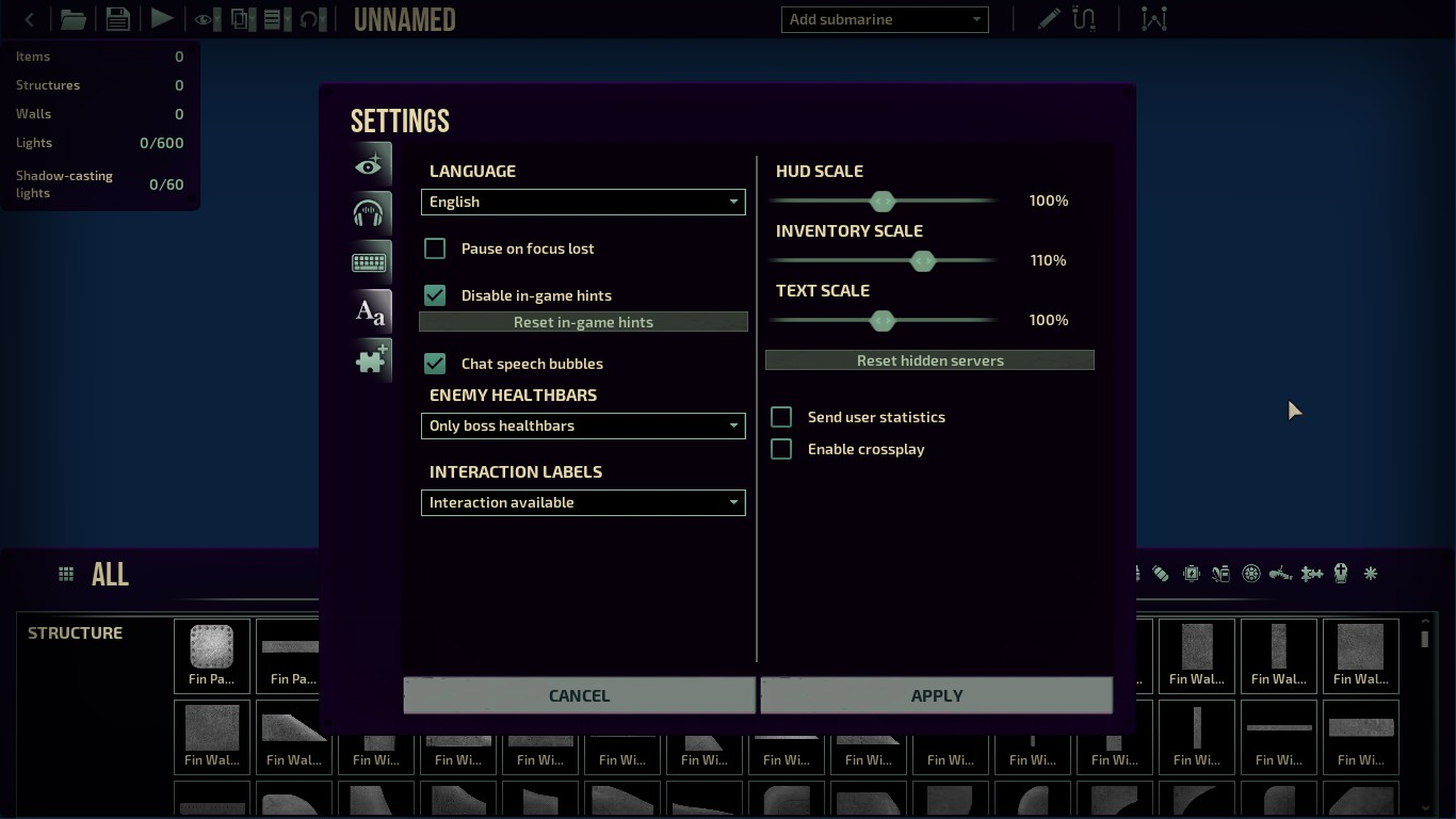 Purple UI Frames