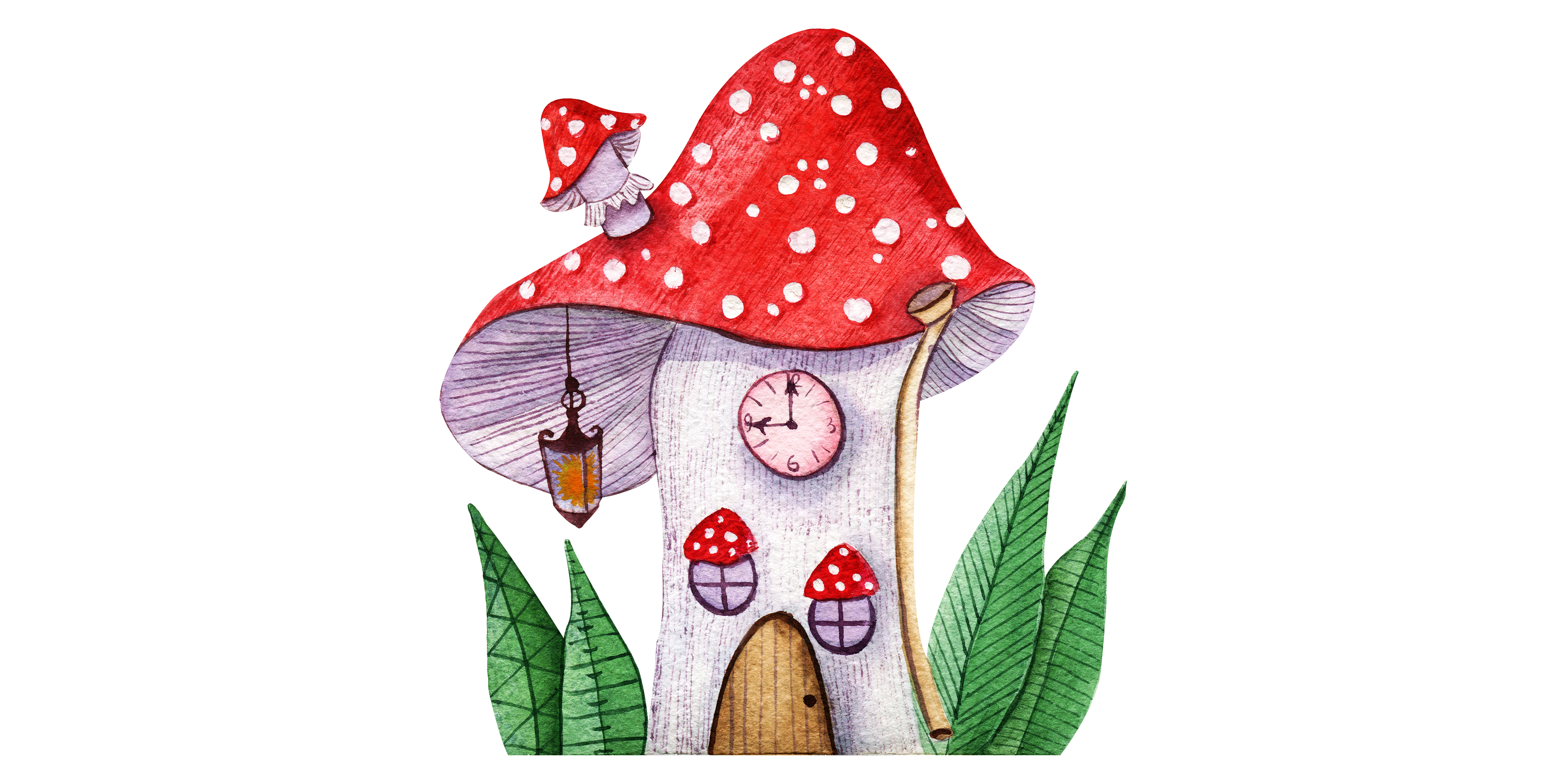 mushroon building with internal cave