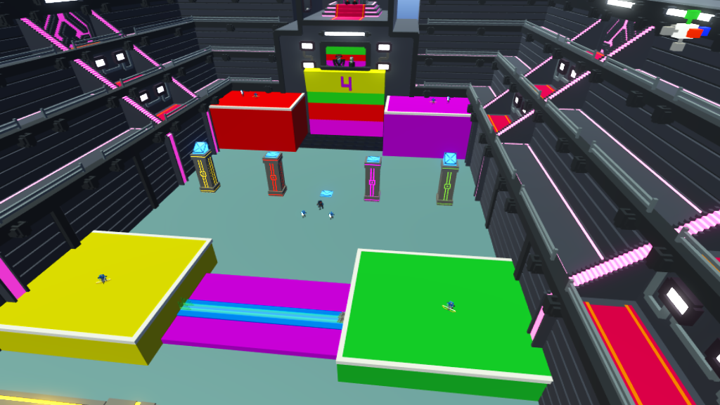 clone drone in colorful zone level 2