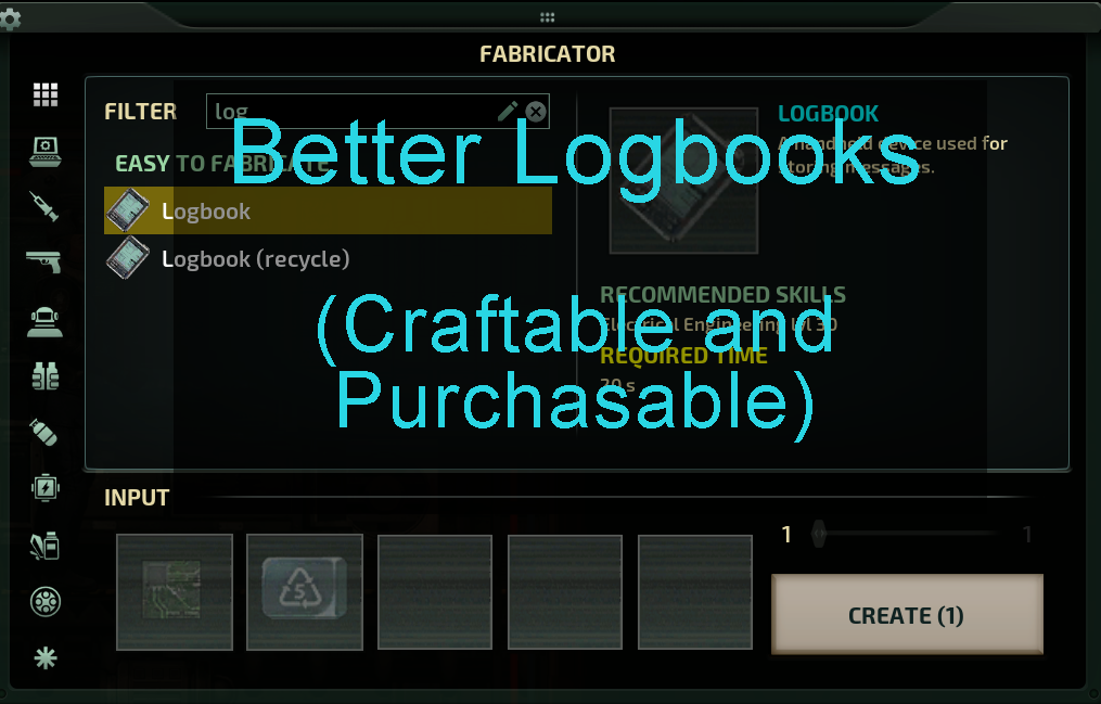 Better Logbooks – Barotrauma Mod