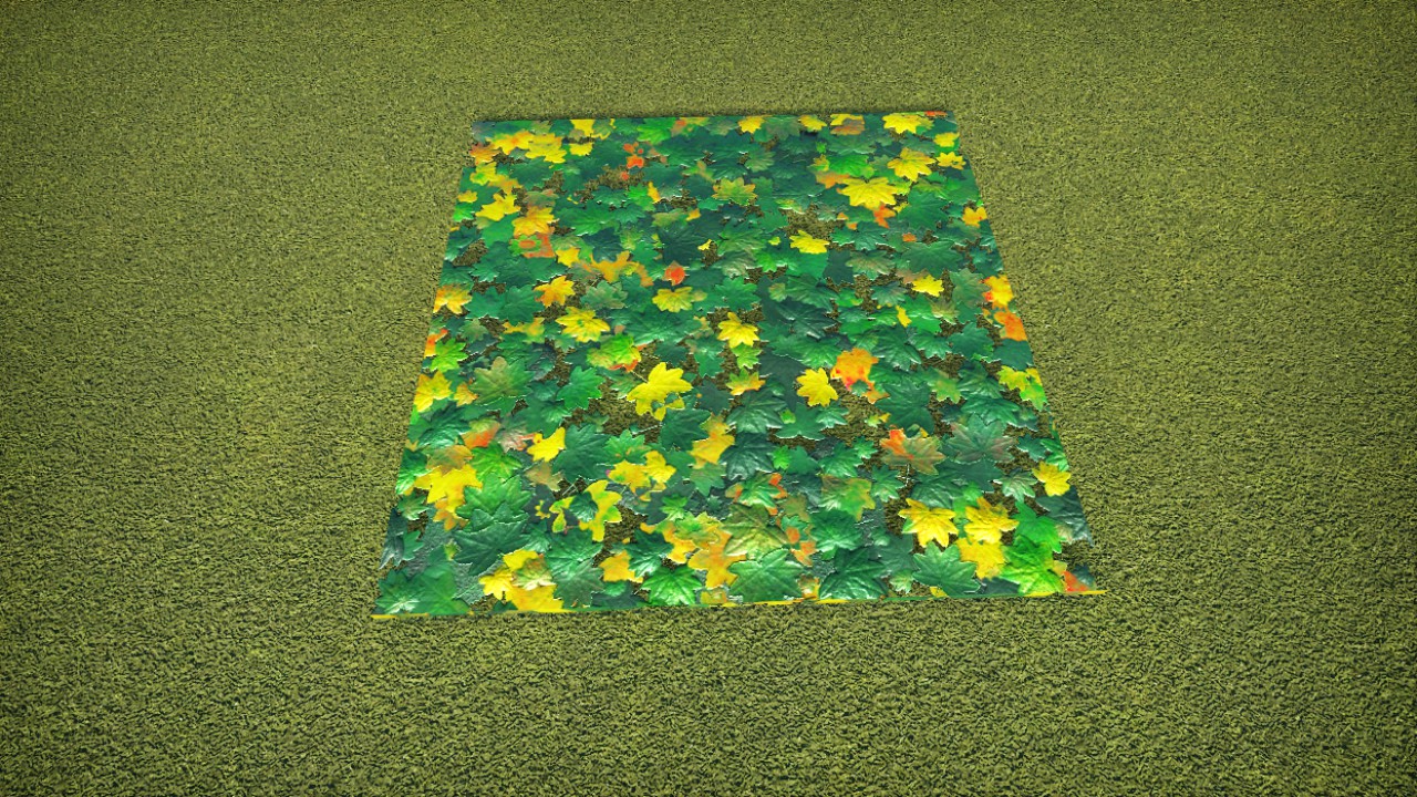 Yellow Leaf 4m Tile