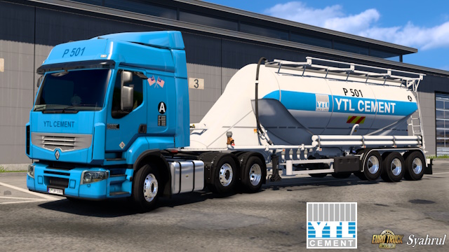 Renault Premium YTL Cement Sdn. Bhd. Combo Skin