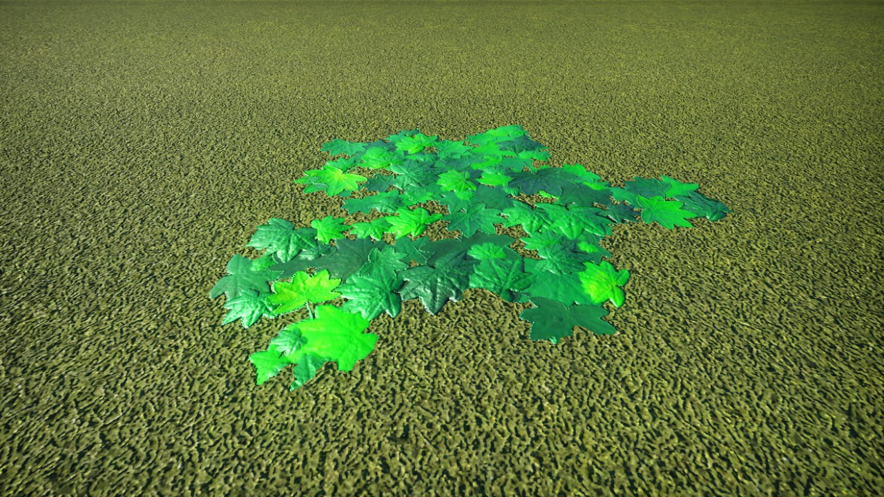 Green Leaf Decal