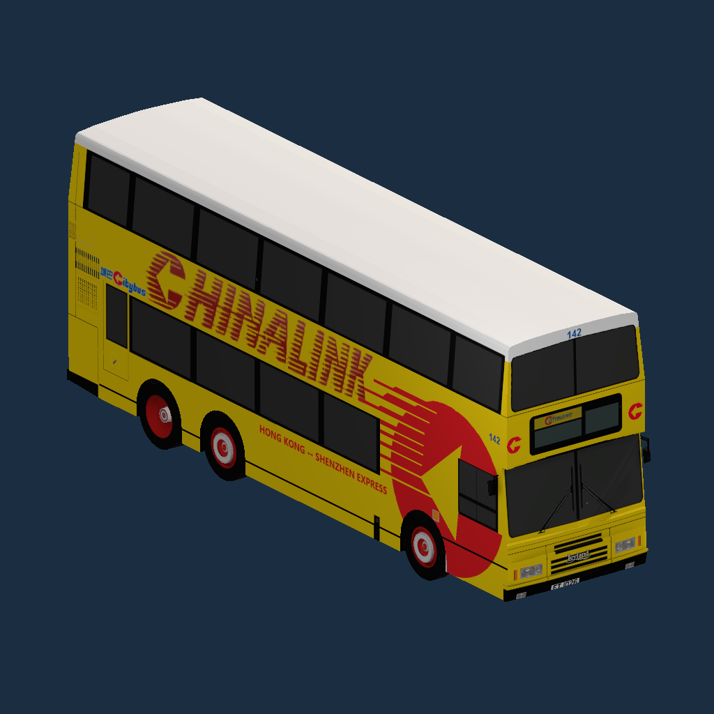 CTB Leyland Olympian 11M ALX Body 90's color BIG C