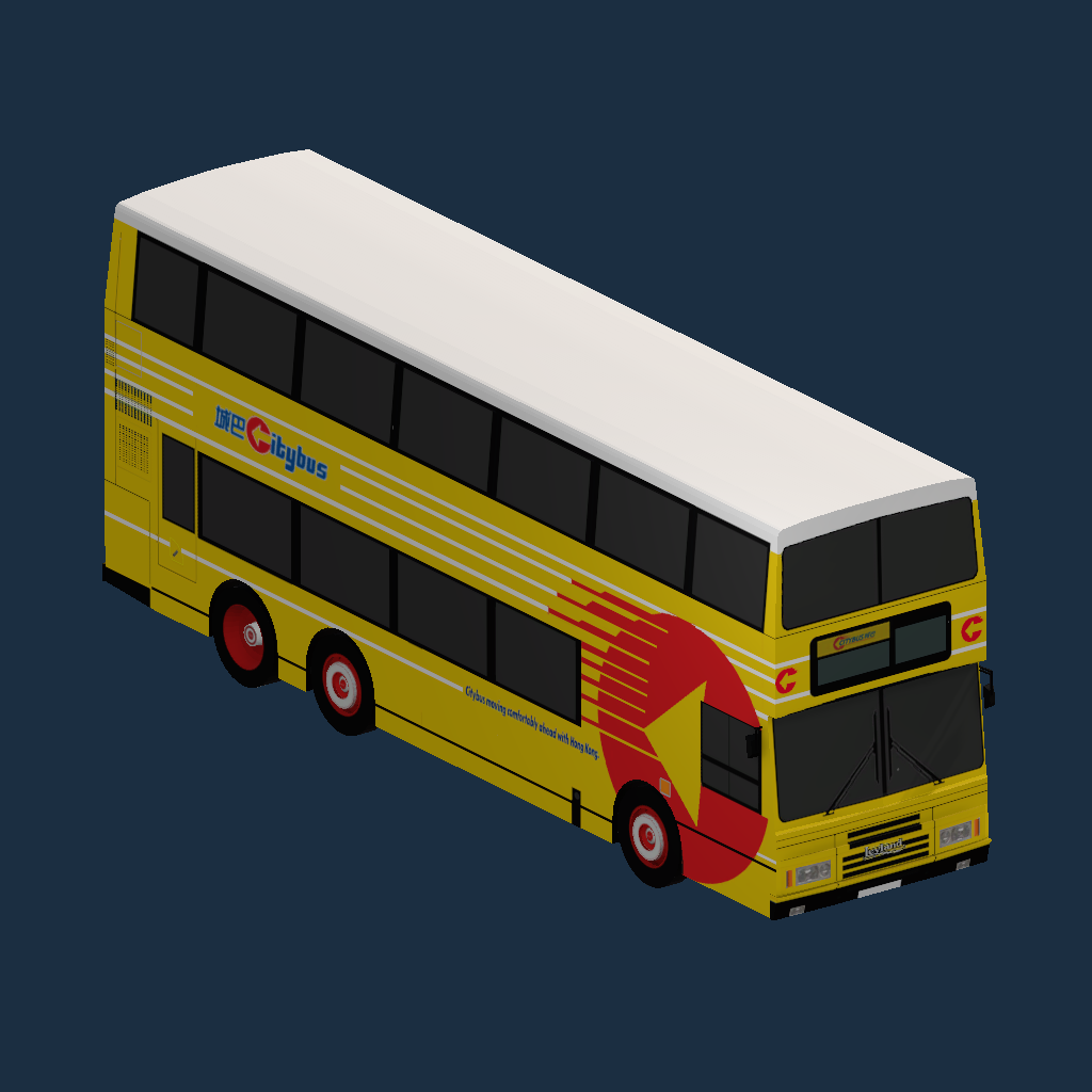 CTB Leyland Olympian 11M ALX Body 90's color BIG C